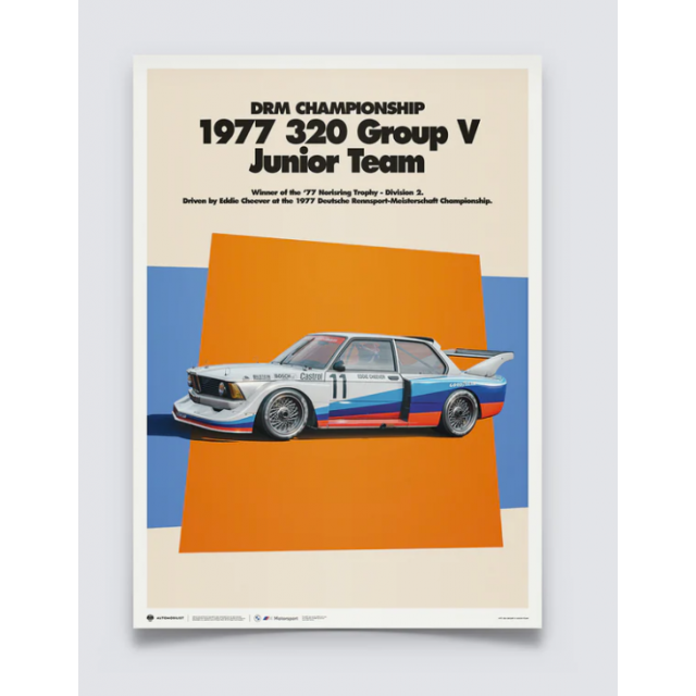 BMW 320 Group 5 DRM 1977| BMW Art Car Series
